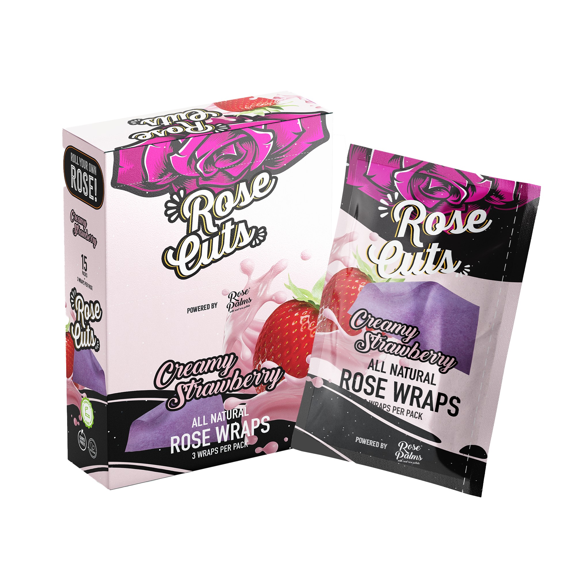 Rose Palms Creamy Strawberry